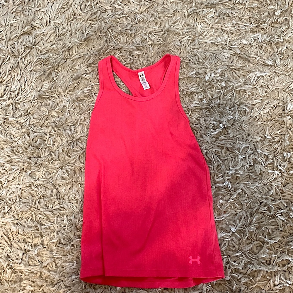 Pink Under Armor Tank Top